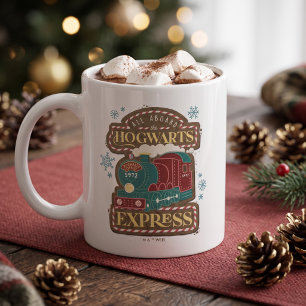 Allemaal aan boord van de HOGWARTS™ Express Kerstk Grote Koffiekop