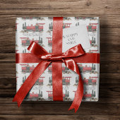 Allemaal aan boord van de leuke trein, volgende ha cadeaupapier