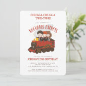 Allemaal aan boord van de Zweinstein Express 2e ve Kaart (Staand voorkant)