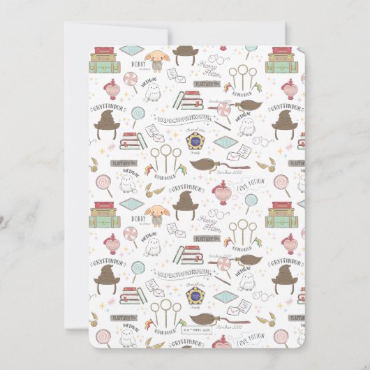 Allemaal aan boord van de Zweinstein Express 2e ve Kaart (Achterkant)