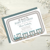 Allemaal aan boord van het Baby Express Train Boy  Kaart