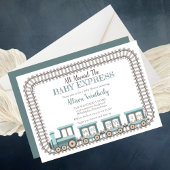 Allemaal aan boord van het Baby Express Train Boy  Kaart