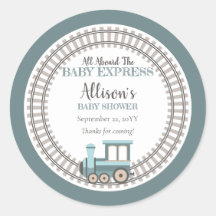 Allemaal aan boord van het Baby Express Train Boy