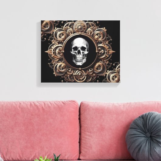 Allemaal beduusd canvas afdruk (Insitu (Woonkamer))