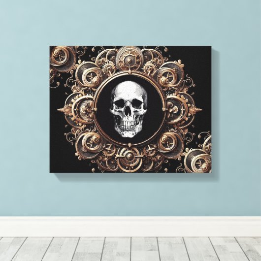 Allemaal beduusd canvas afdruk (Insitu (Houten vloer))