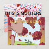 ALLEMAAL EEN GELUKKIGE MOEDERDAG BRIEFKAART (Voorkant / Achterkant)