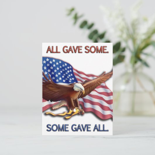 ALLEMAAL EEN PAAR. SOMMIGEN GAVEN ALLE AMERIKAANSE BRIEFKAART (Staand voorkant)