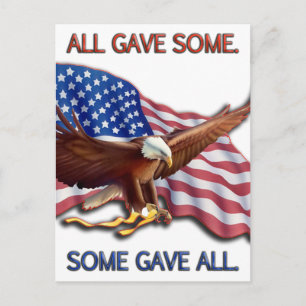 ALLEMAAL EEN PAAR. SOMMIGEN GAVEN ALLE AMERIKAANSE BRIEFKAART