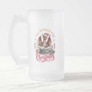 Allemaal geboekt voor Kerstmis Draak  Matglas Bierpul
