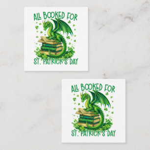 Allemaal geboekt voor St. Patrick's Day Vierkante Visitekaartje