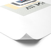 Allemaal gemengde Poster kunst (Hoek)