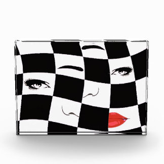 Allemaal gemengde sculpturen fotoblokken