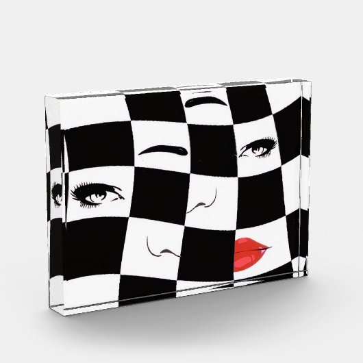 Allemaal gemengde sculpturen fotoblokken (Links)