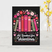 Allemaal gereserveerd voor Valentijn boekenliefheb Kaart (Gele Bloem)