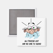 Allemaal gestreste magneet (Voorkant / Achterkant)