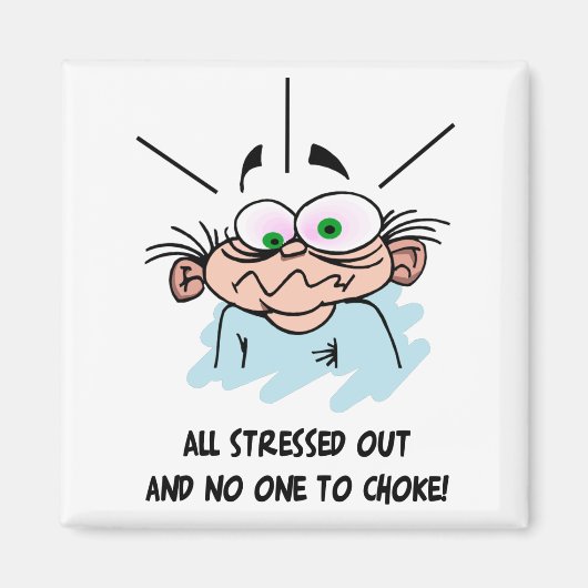 Allemaal gestreste magneet (Voorkant)