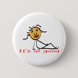 allemaal goed ronde button 5,7 cm