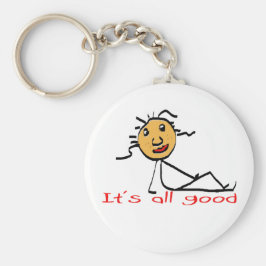 allemaal goed sleutelhanger