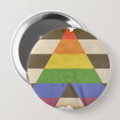 ALLEMAAL STRAIGHT RONDE BUTTON 4,0 CM (Voorkant /achterkant)