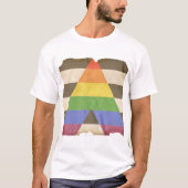ALLEMAAL STRAIGHT T-SHIRT (Voorkant)
