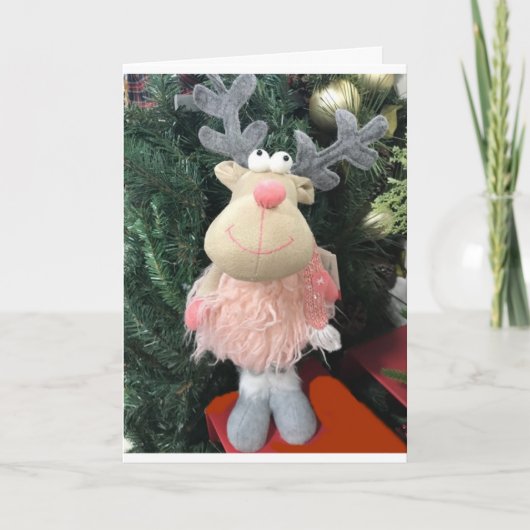 ALLEMAAL TOT ZEG **MERRY CHRISTMAS VOOR U** KAART (Voorkant)