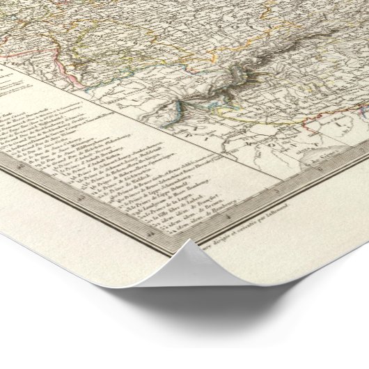 Allemagne - Duitsland Poster (Hoek)