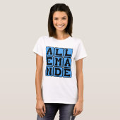 Allemande, Barokdans T-shirt (Voorkant volledig)