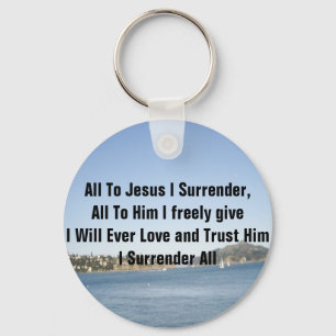 Allen aan de Overgave van Jesus I Sleutelhanger