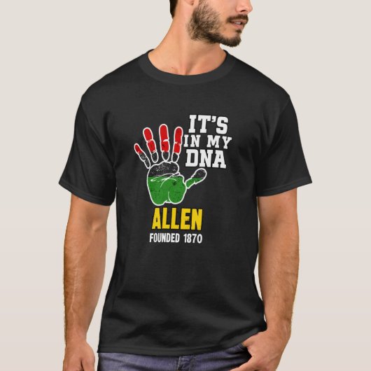 Allen, AU, Souvenir HBC-ontwerp T-shirt (Voorkant)
