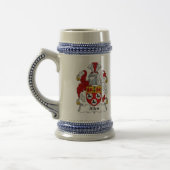 Allen Coat of Arms Stein - Family Crest Bierpul (Links)