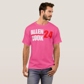 Allen Cook 24 T-shirt (Voorkant volledig)