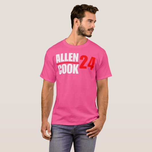 Allen Cook 24 T-shirt (Voorkant volledig)