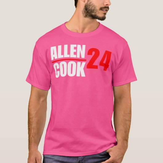 Allen Cook 24 T-shirt (Voorkant)