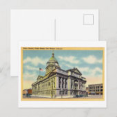Allen County Court House in Fort Wayne, Indiana, Briefkaart (Voorkant / Achterkant)