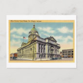 Allen County Court House in Fort Wayne, Indiana, Briefkaart (Voorkant)