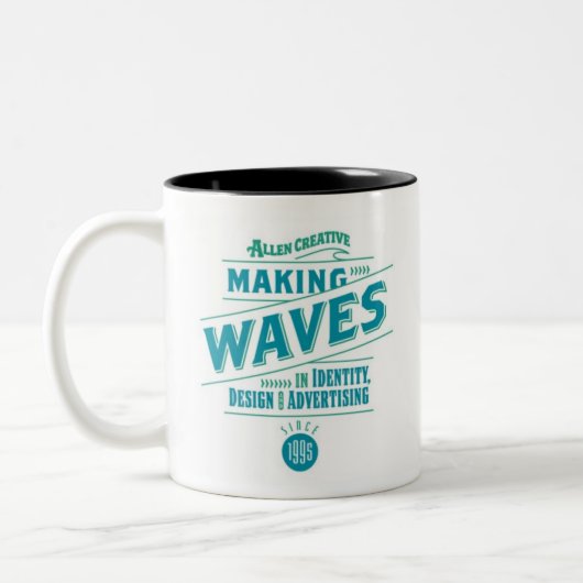 Allen Creative - Making Waves 11 oz Mok (Links)