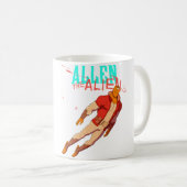 Allen De Onoverwinnelijke Alien Koffiemok (Voorkant rechts)