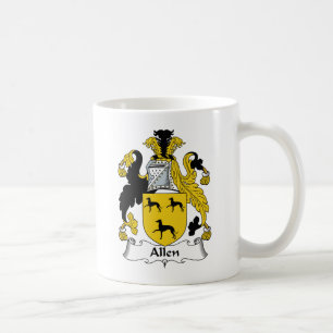 Allen Family Crest Koffiemok