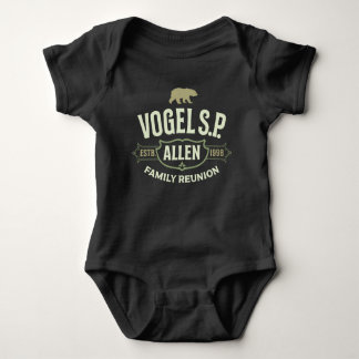 Allen Family Reunion Baby Bodysuit