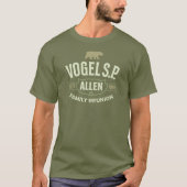 Allen Family Reunion Groen T-shirt (Voorkant)