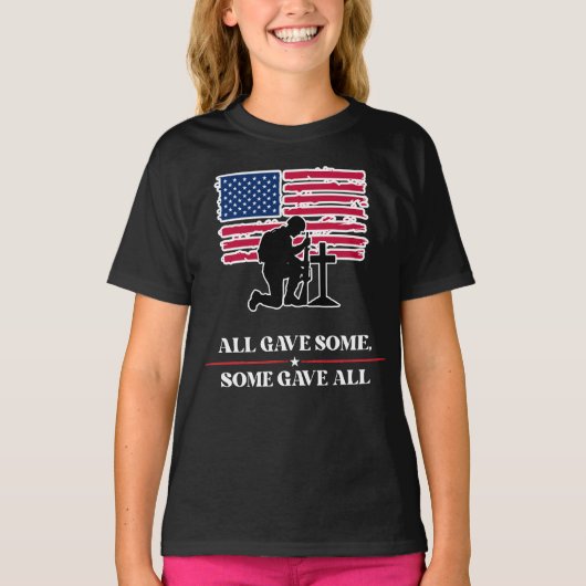Allen gaven iets, sommigen gaven alles t-shirt (Voorkant)