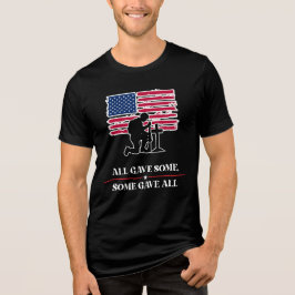 Allen gaven iets, sommigen gaven alles Tri-Blend shirt