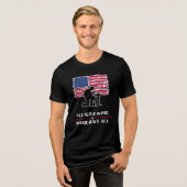 Allen gaven iets, sommigen gaven alles Tri-Blend shirt (Voorkant volledig)