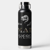 Allen hier Alice in Wonderland Water Bottle Waterfles (Voorkant)