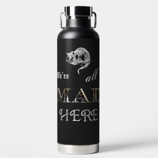 Allen hier Alice in Wonderland Water Bottle Waterfles