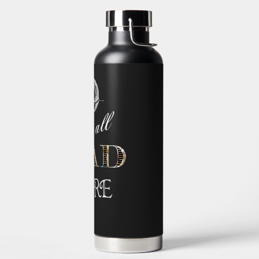 Allen hier Alice in Wonderland Water Bottle Waterfles (Links)