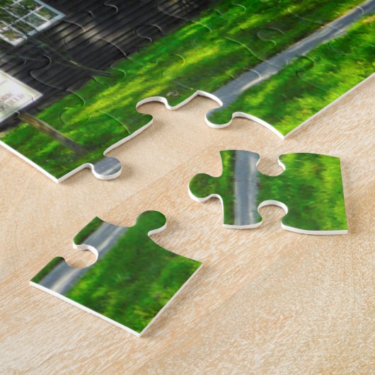 Allen House Deerfield Massachusetts. Legpuzzel (Zijkant)