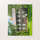 Allen House Deerfield Massachusetts. Legpuzzel (Verticaal)