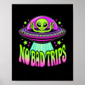 allen in a flying saucer poster (Voorkant)