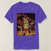 Allen Iverson  ontwerp van basketbal 1 T-shirt (Design voorkant)